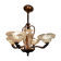 Vintage Art Deco chandelier 1950s