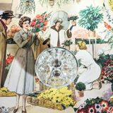 Pique-fleurs vintage