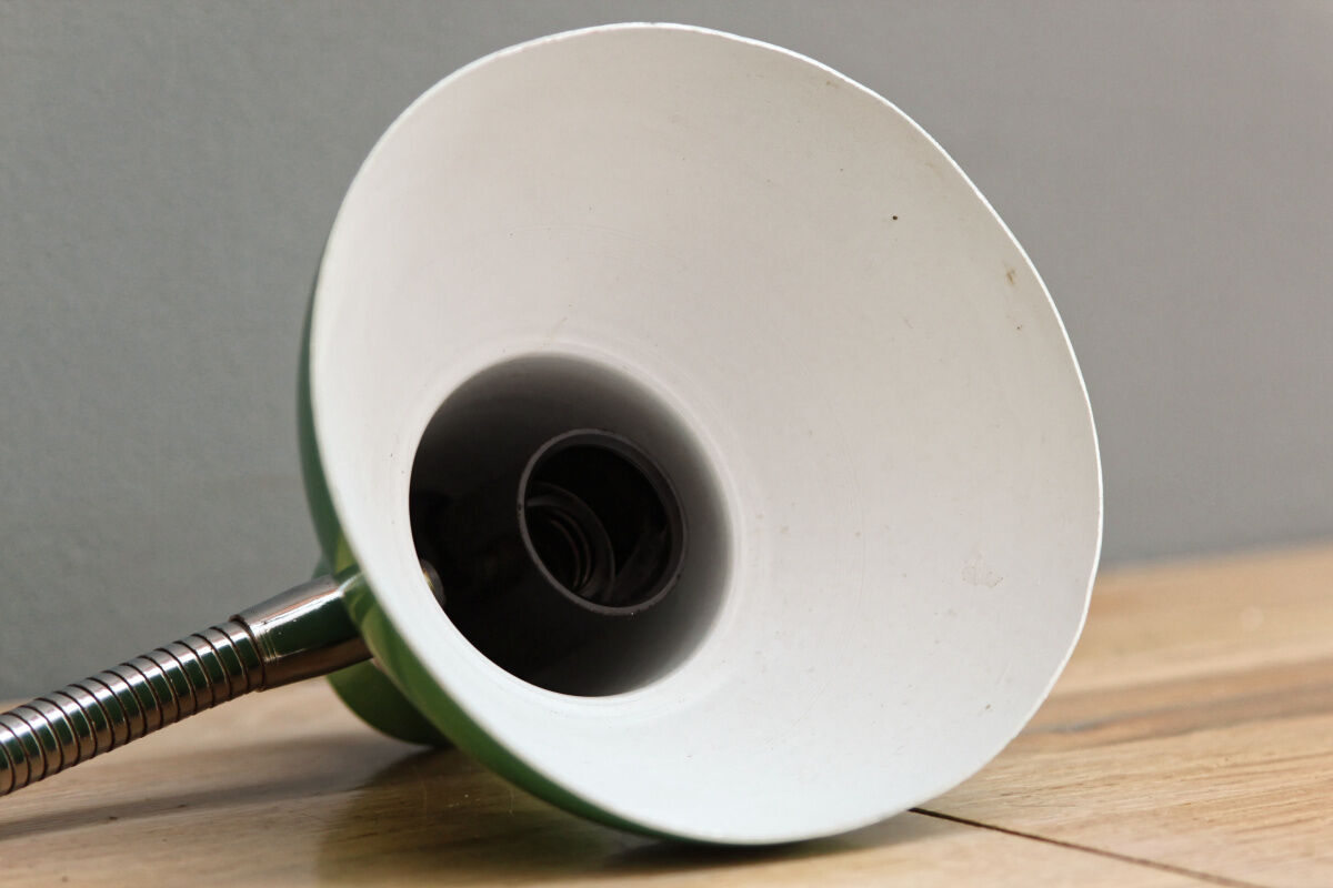 Small flexible bedside lamp, 80s