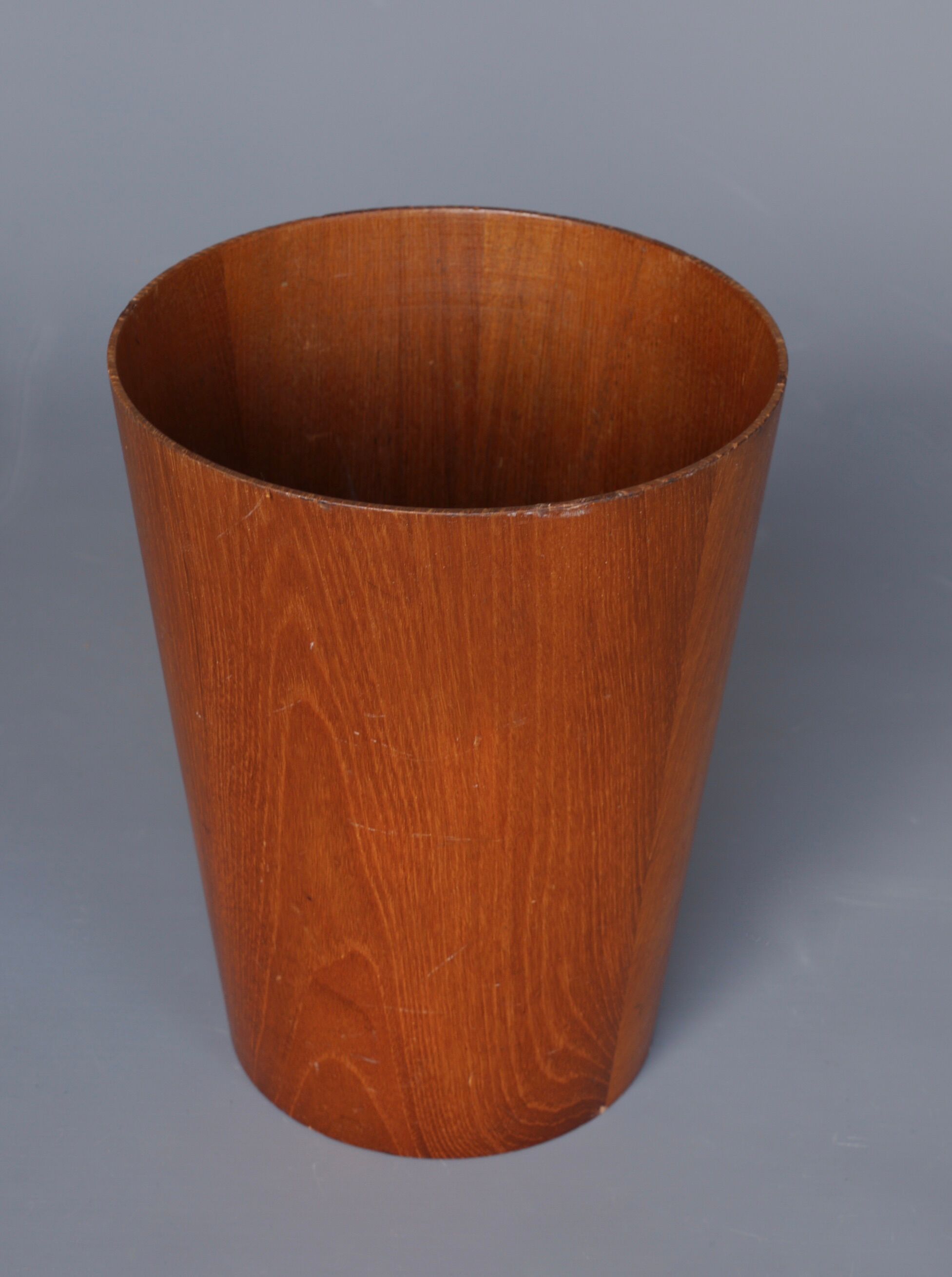Swedish Teak Wastepaper bin by Martin Åburg for Servex