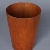 Swedish Teak Wastepaper bin by Martin Åburg for Servex