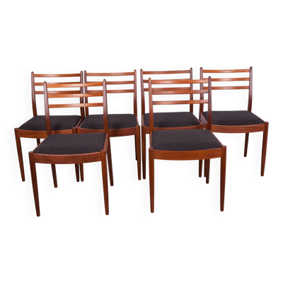 Chaises de salle à manger vintage par Victor Wilkins pour G-Plan, années 1960, ensemble de 6