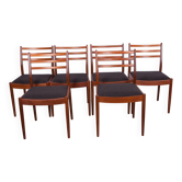 Chaises de salle à manger vintage par Victor Wilkins pour G-Plan, années 1960, ensemble de 6
