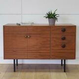 Vintage mid century sideboard shoe cabinet convenient