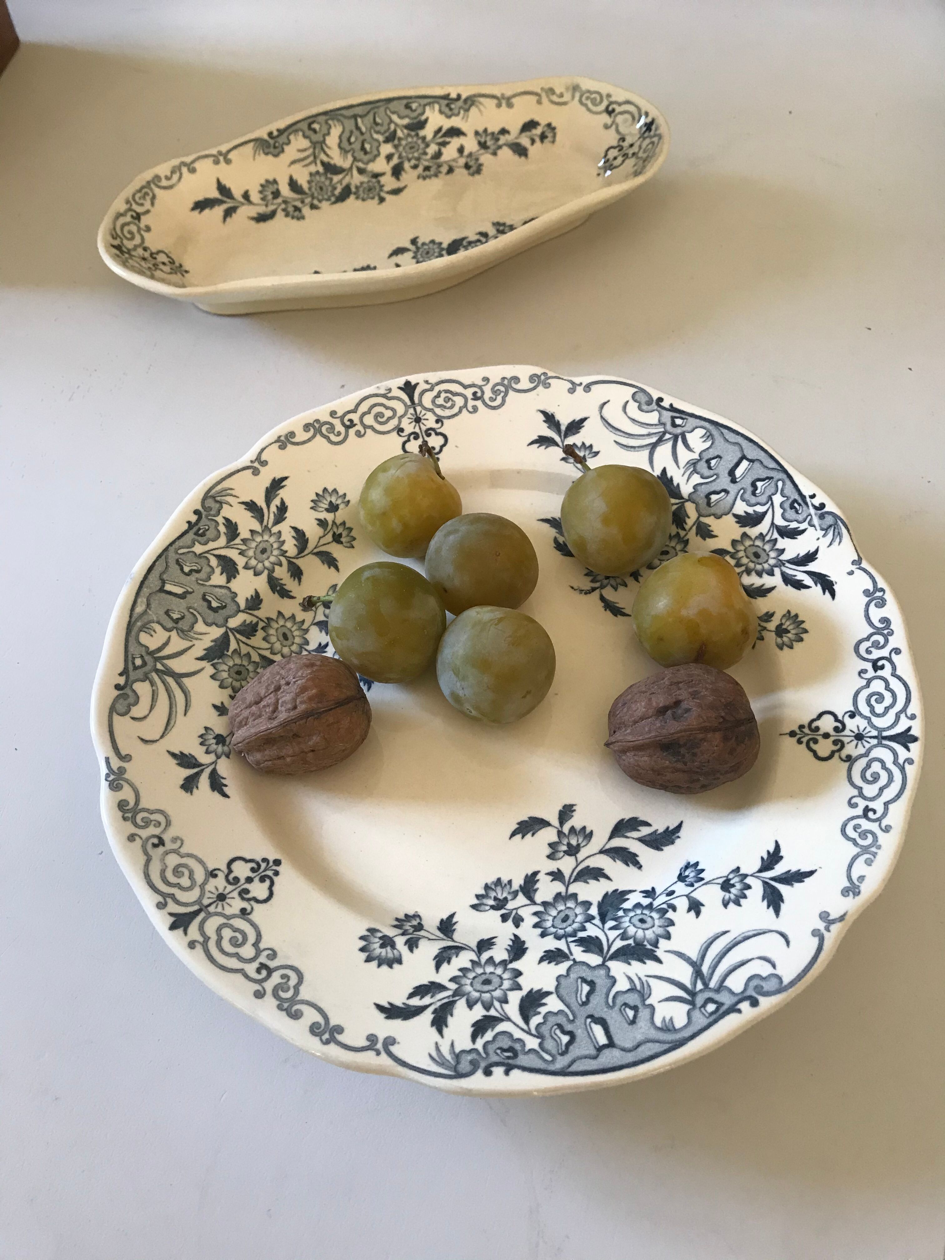 Ceramic dishes Sarreguemines