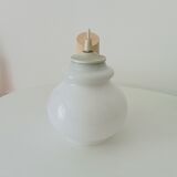 Vintage opaline pendant lamp