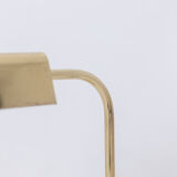 Gilded brass bookcase lamp, 1970s