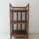 Etagère en rotin vintage