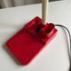 Lampe de bureau articulée rouge vintage Italy