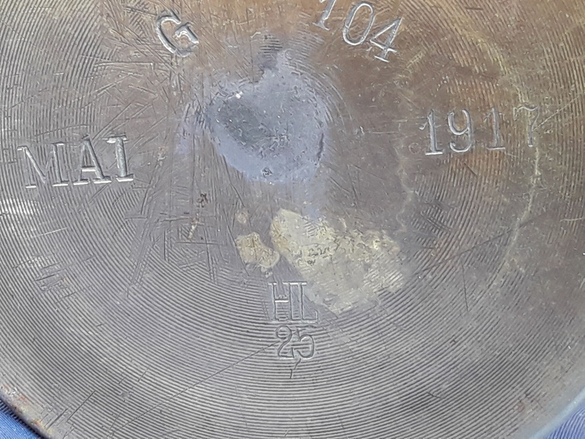 Oil lamp shellS WWI 1917