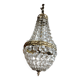 Hot air balloon chandelier with tassels