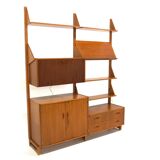 Teak "system" library, Denmark, 1960