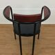 Artelano leather and wood office chair, 80s