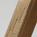 Fauteuil block en corde naturelle