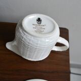 Wedgwood Nantucket Sugar Bowl, Milk Jug, Cup and Saucer