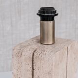 Italian Travertine Mid-Century Table Lamp (Up to 2 available)