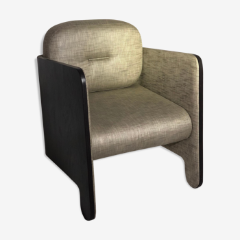 Vintage armchair SOCA - Grey fabric in perfect condition