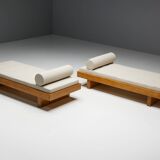 Daybed by Charlotte Perriand for Méribel Les Allues, France, 1960s
