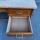 American wooden desk with 5 drawers