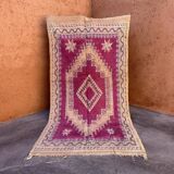 Moroccan rug Ait Bou Sbaa purple - 304 x 158 cm