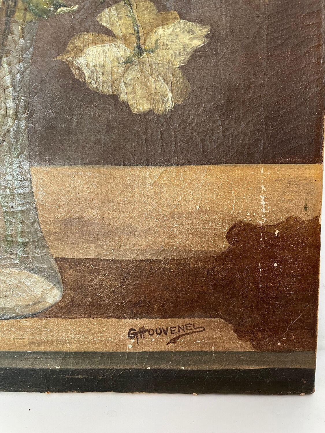 Pair of antique paintings