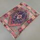 Vintage turkish oushak rug 115x83 cm carpet