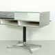 Counter with glass display from mid century barbershop interior