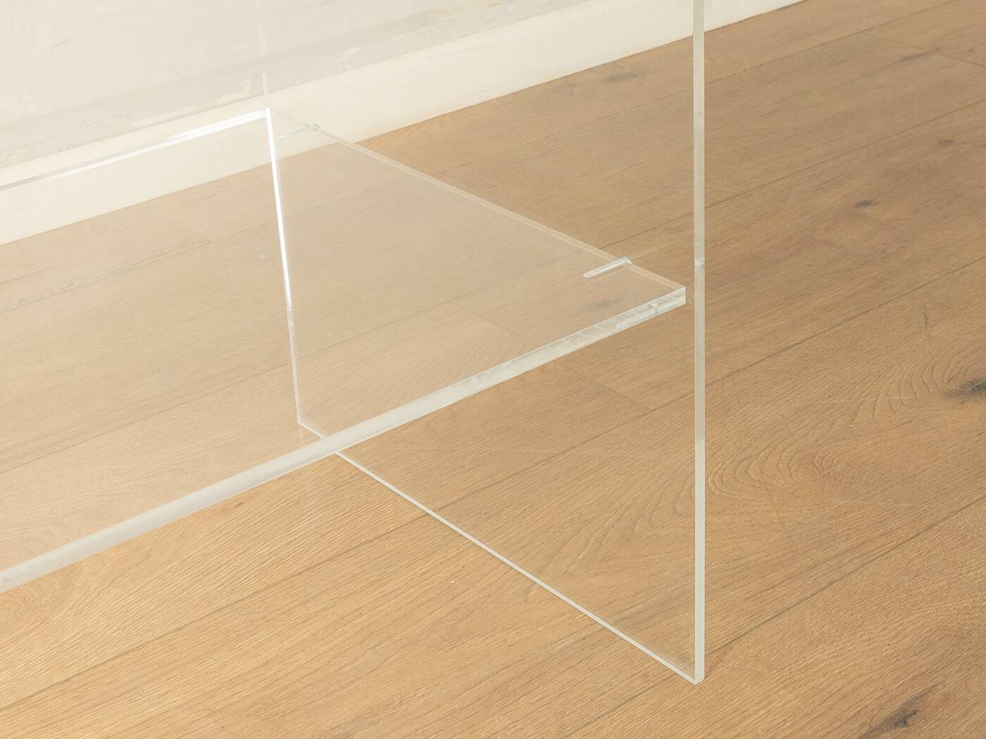 1960s Acrylic Side Table