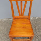 Rustic farm chair