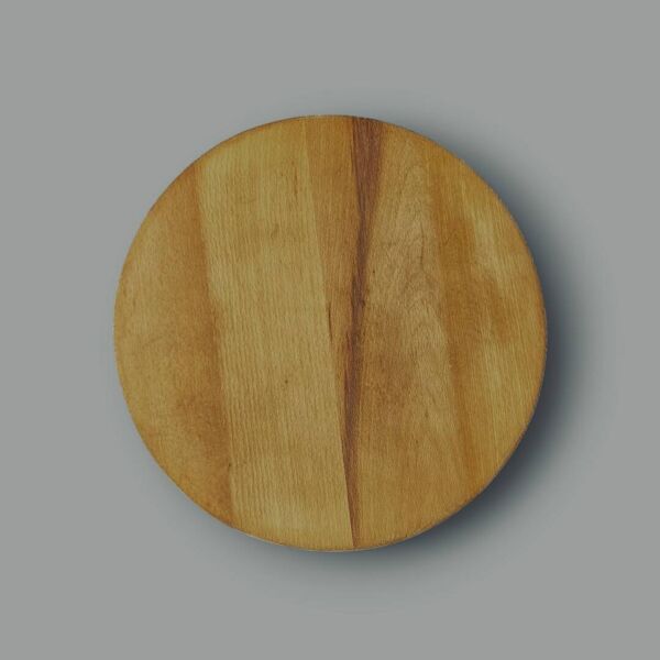 Ancien tabouret de bar en bois et métal – design sobre et authentique