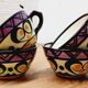 Lot 4 ceramic cups Saint Jean