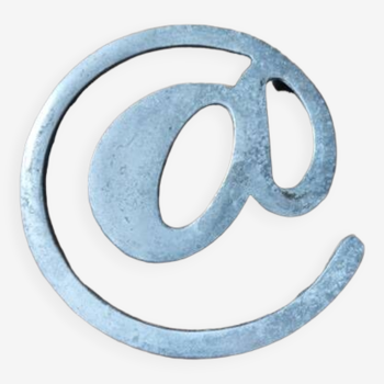 Trivet @ patinated aluminum