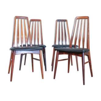 Eva dining chairs by Niels Kofoed for Koefoeds Mobelfabrik, 1960