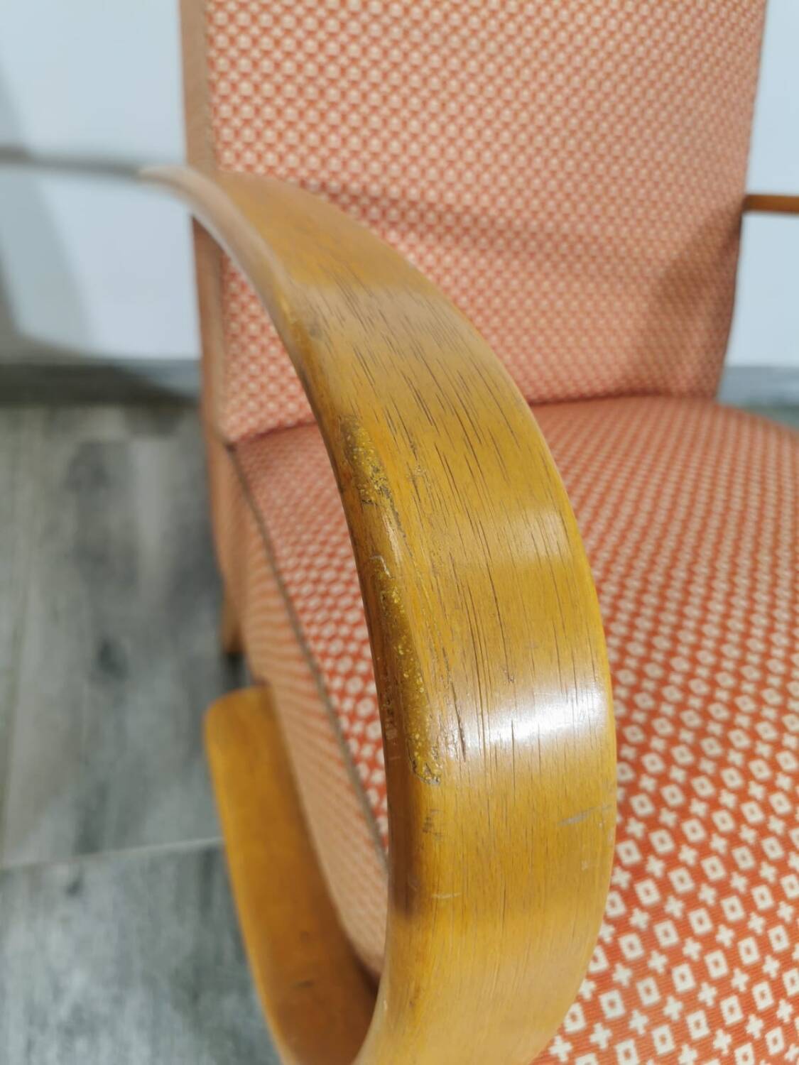 Vintage Armchair by Jindrich Halabala