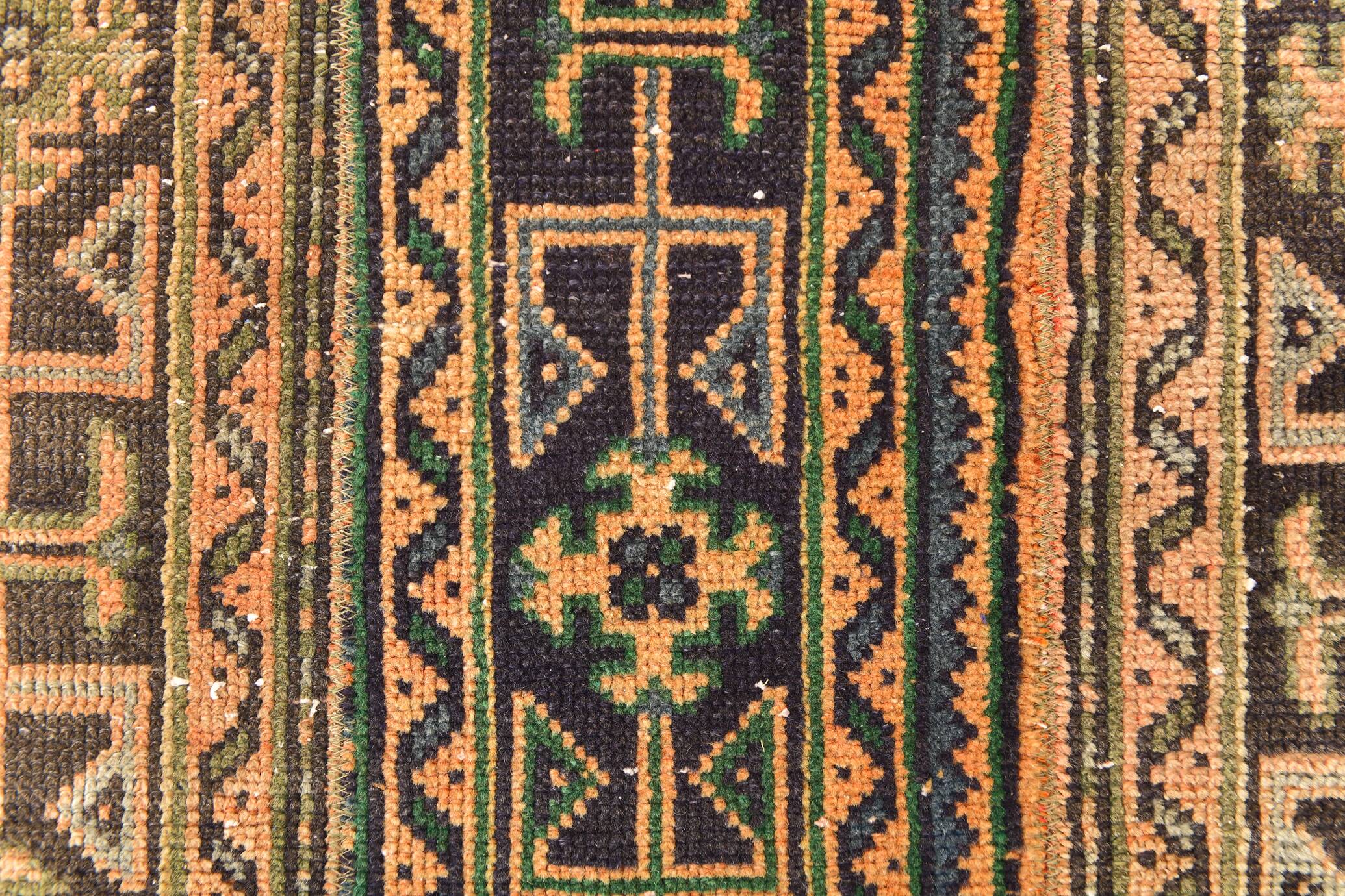 Shabby Chic Vintage Runner Rug, 79x275Cm