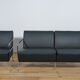 Canapé et fauteuil en cuir suédois par Gunilla Allard pour Lammhults, années 1990, Set de 2