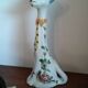 Vase, dog in vintage ceramic