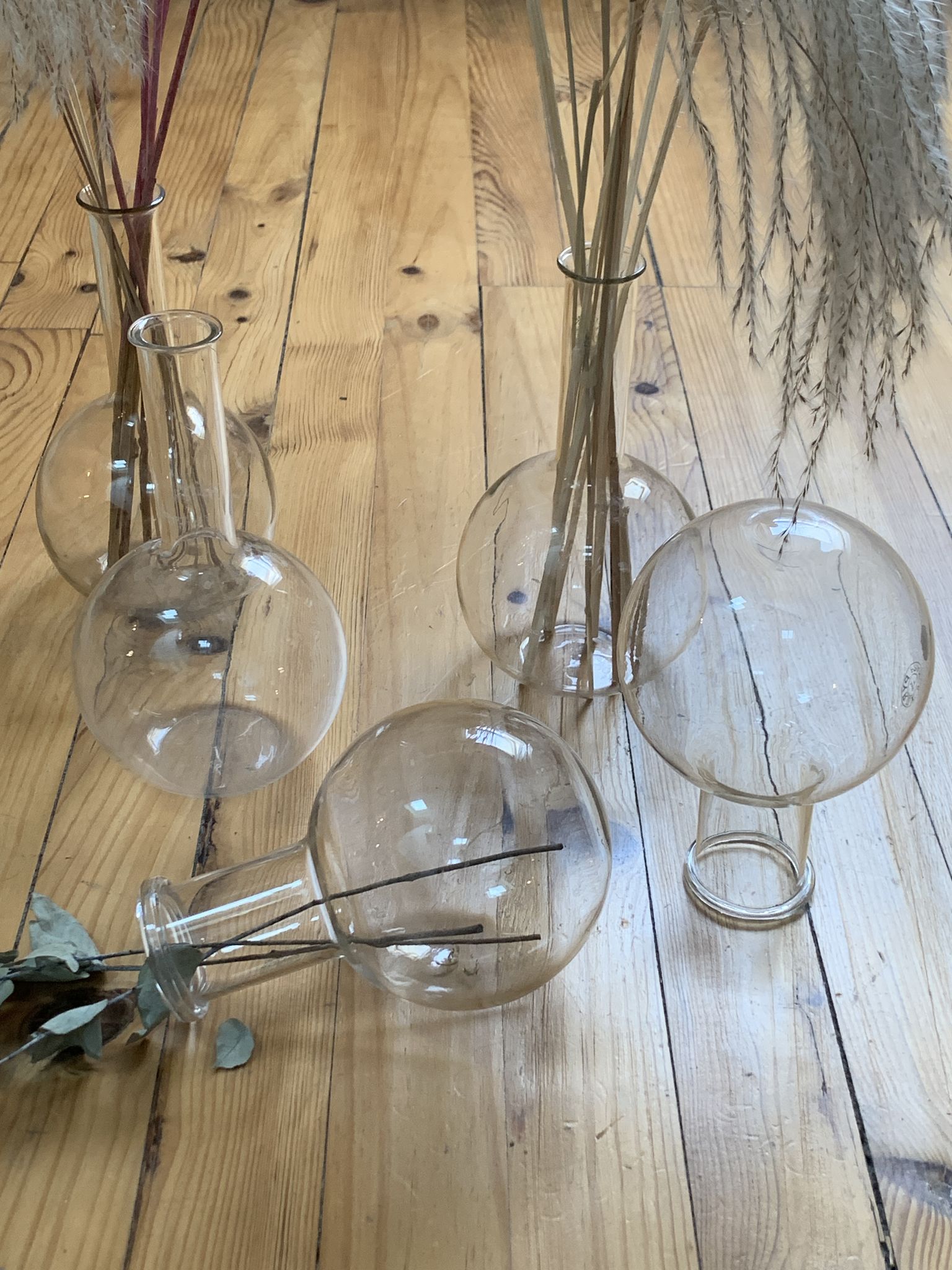 Vase vintage de laboratoire