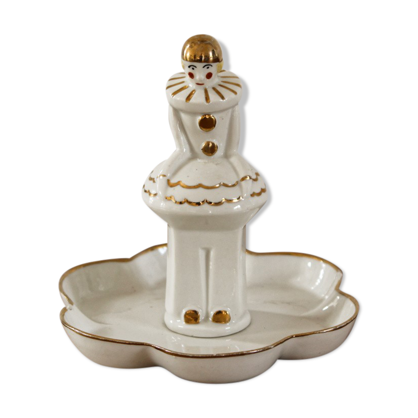 Empty pocket Pierrot art deco