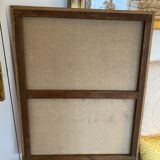 Old portrait signed Dumas