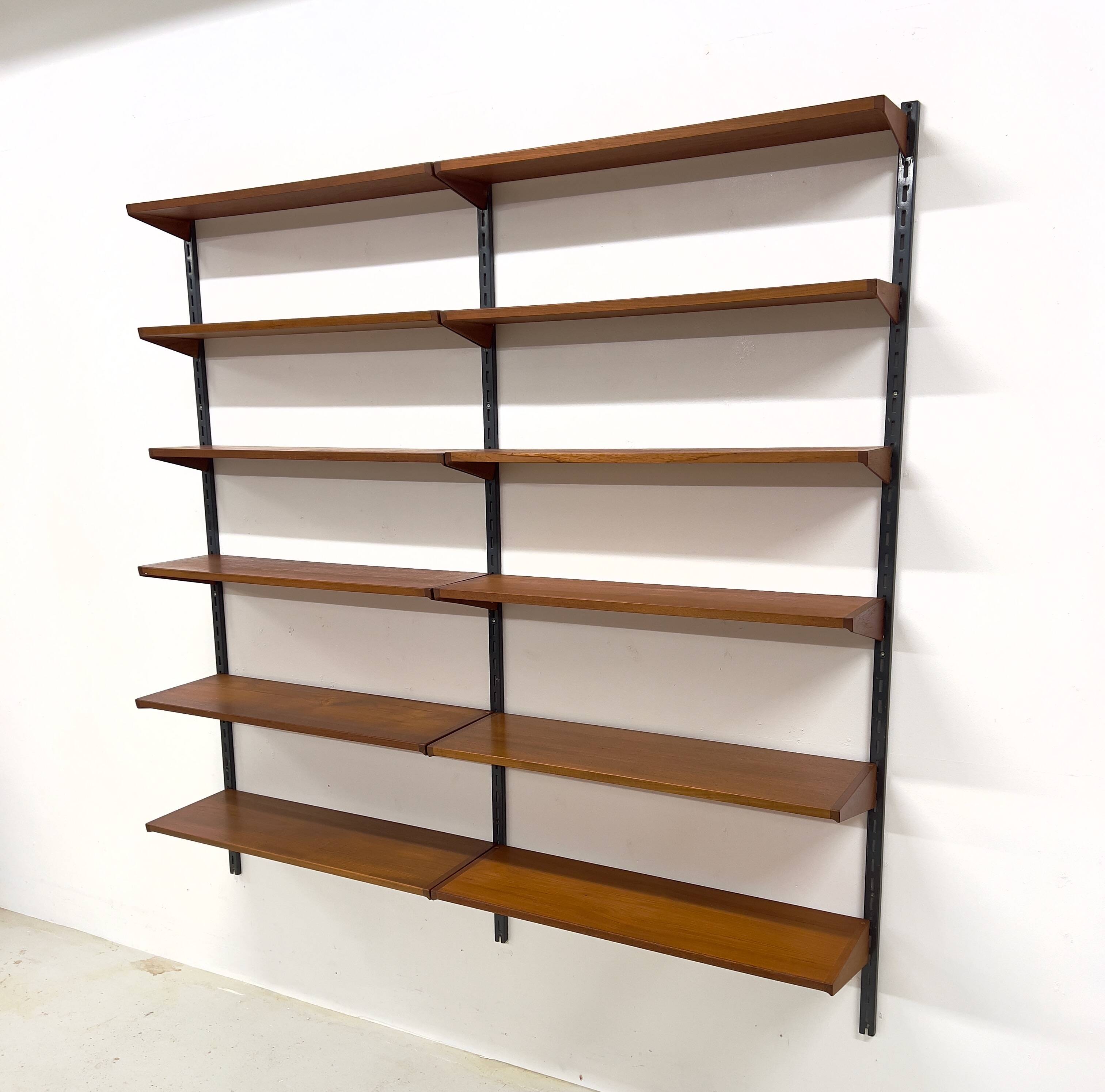 Teak Shelving System By Kai Kristiansen For Feldballes