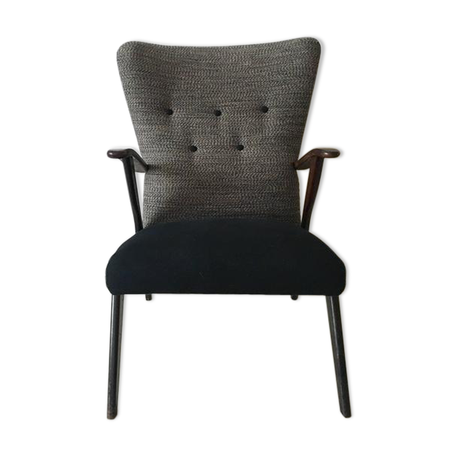 Vintage 1950s Wingback Chair