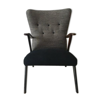 Fauteuil vintage Wingback années 1950