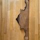 Ancient door fronton in solid wood