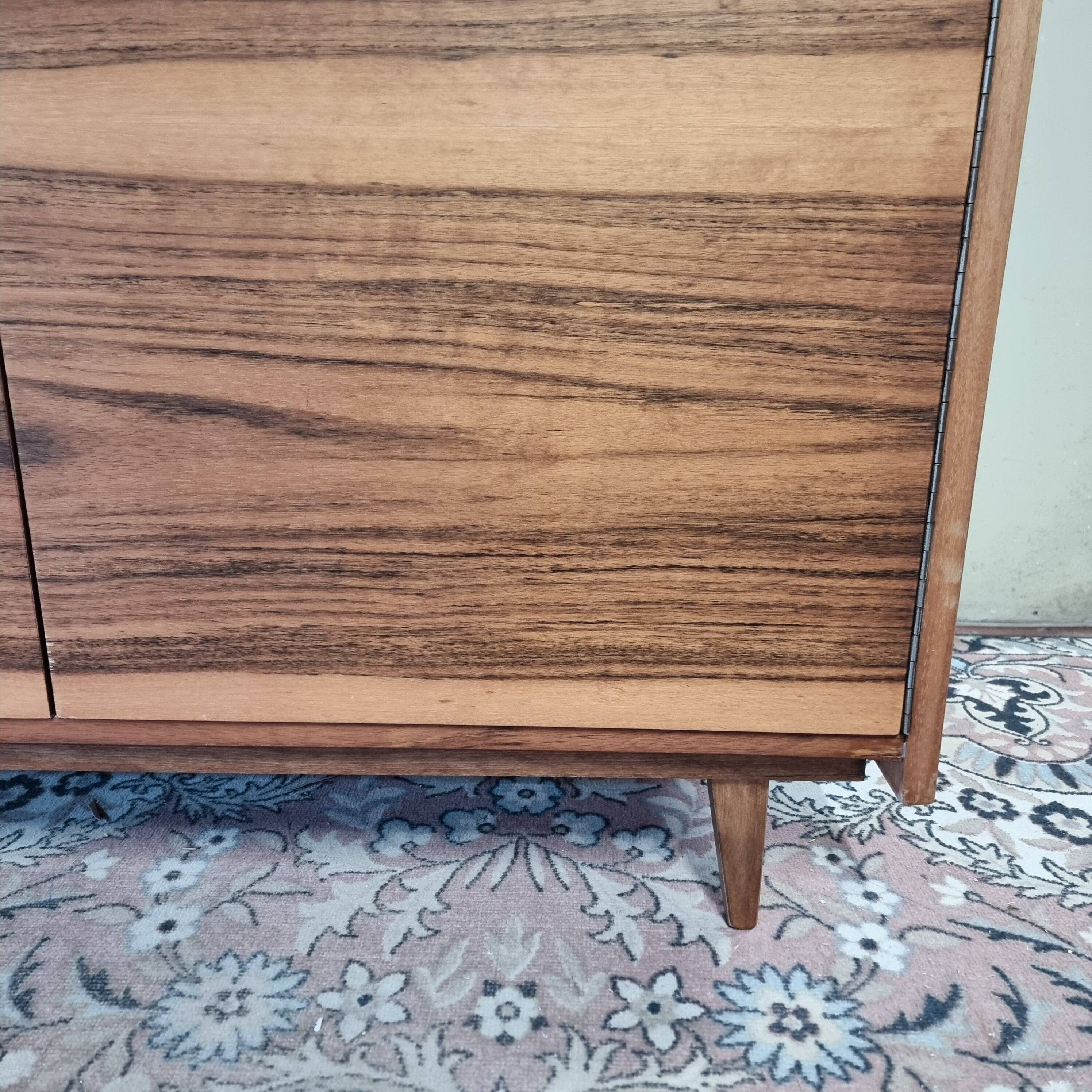 Vintage Wardrobe in Walnut, 1970s