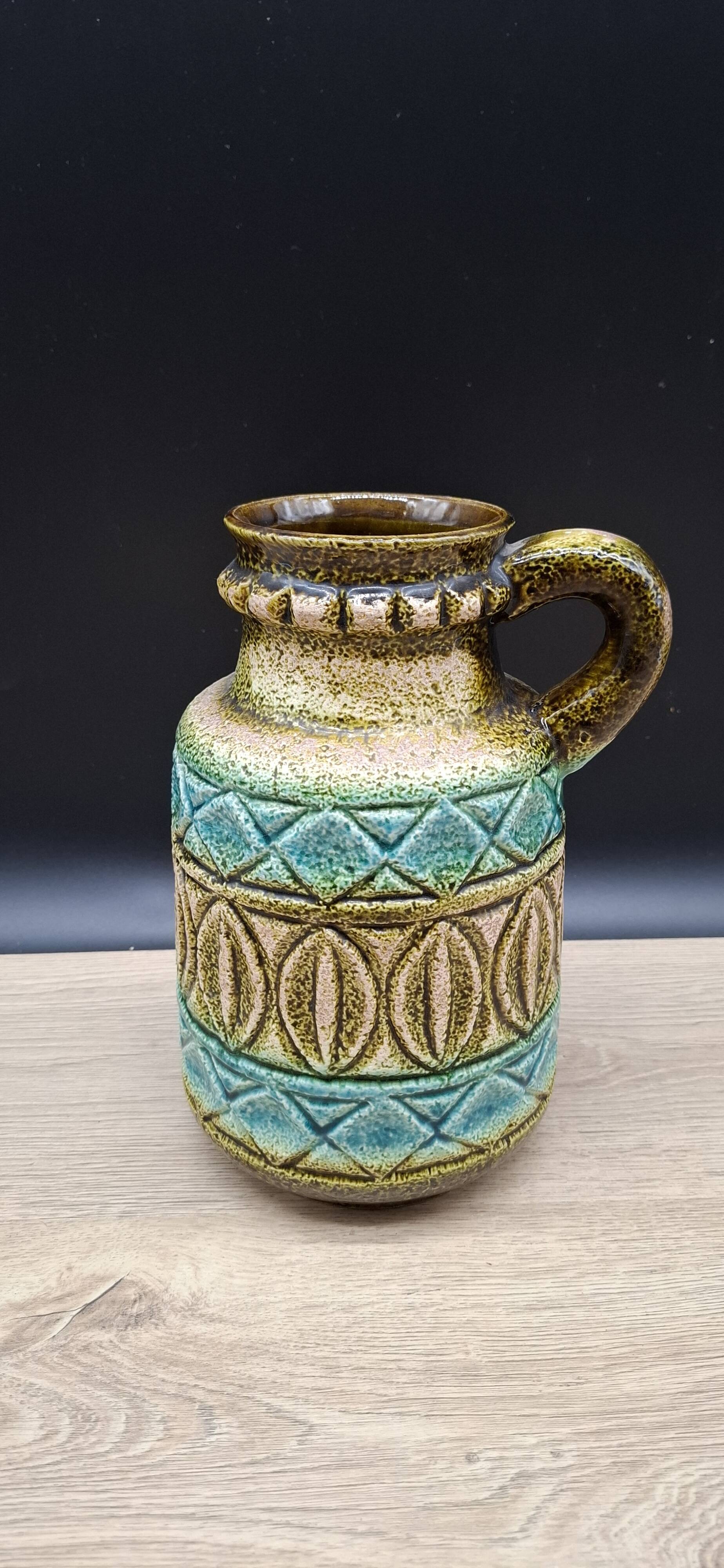 West Germany vase green 93 25