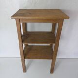 solid wood side table
