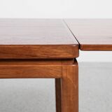 Midcentury Danish smaller dining table in teak by Christian Linneberg 1960s