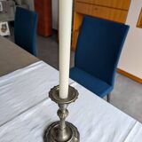 Tin candlestick