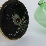 Scandinavian candle holder Hans-Agne Jakobsson Claudia green L10232 1960